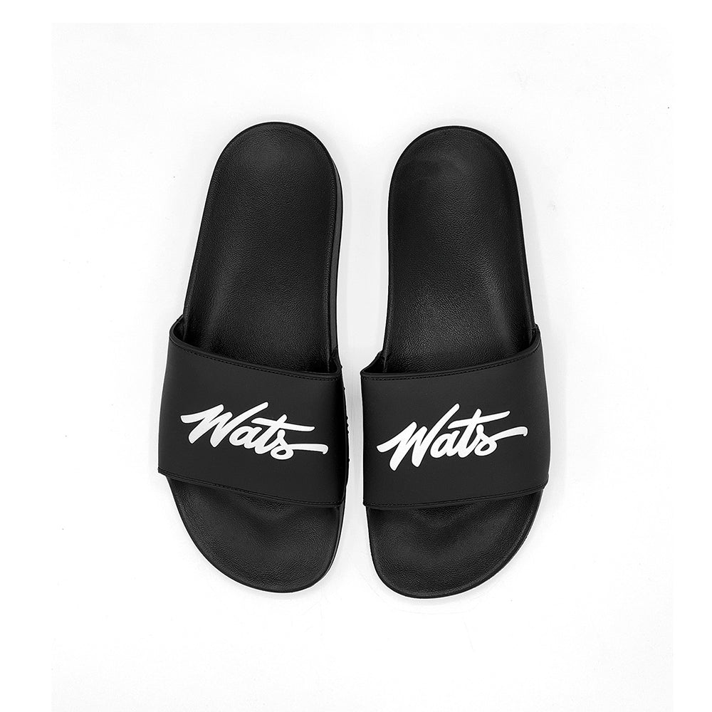 Chinelo Slide Tag Preto - Wats Company