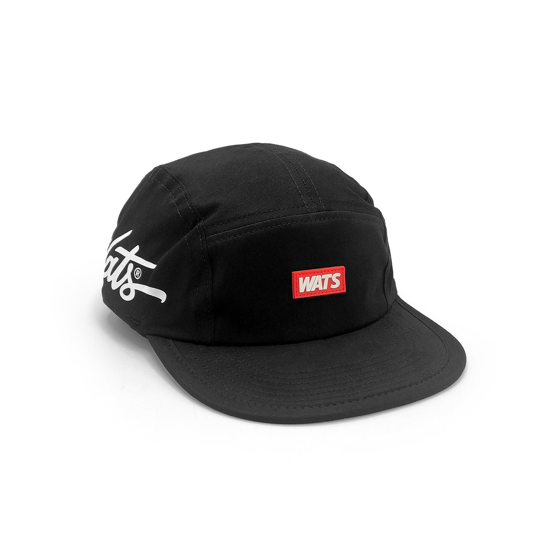 Boné Five Panel Box Red Preto- Wats Company