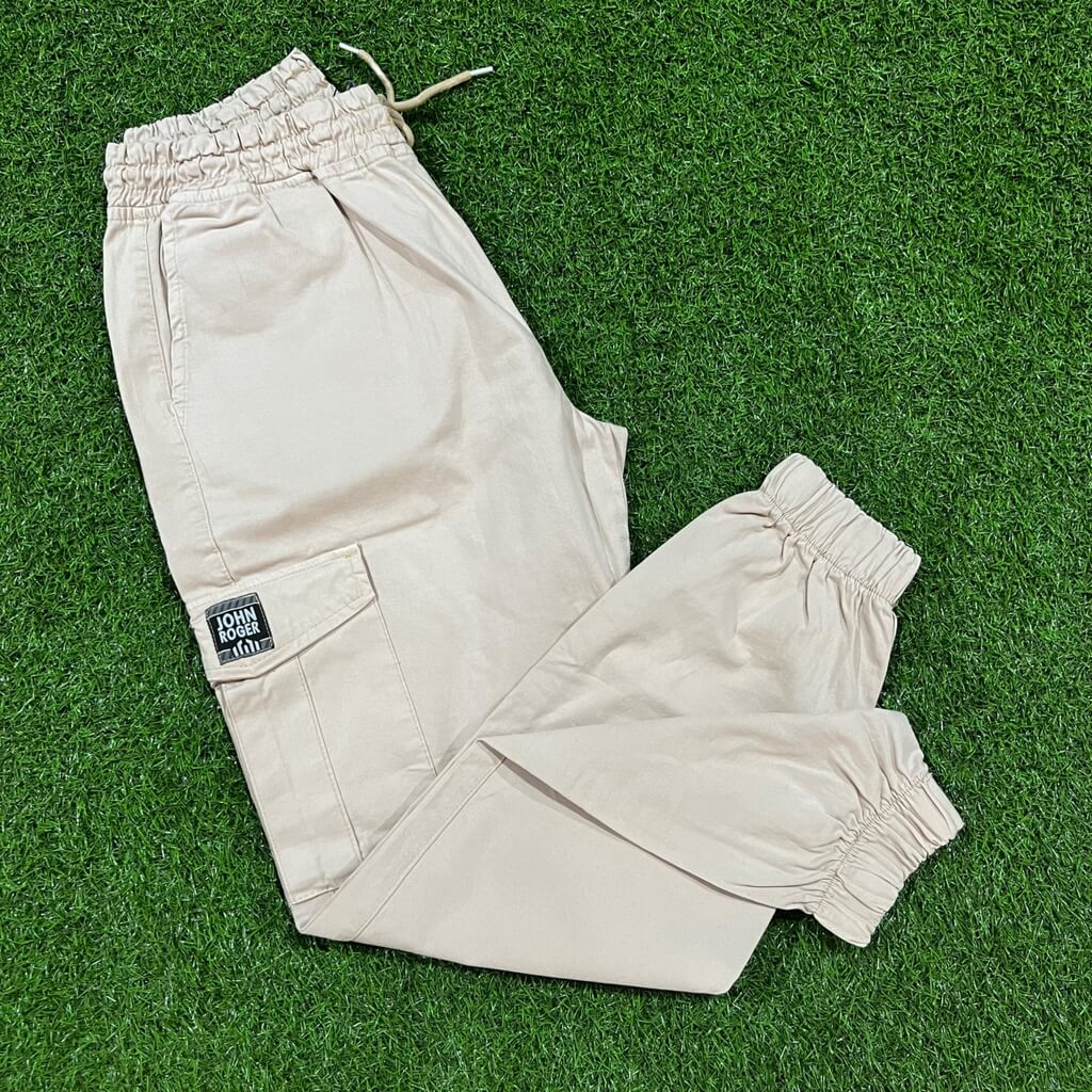 Calça Jogger Cargo John Roger - Caqui