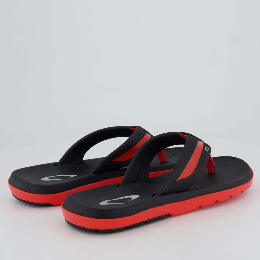 Chinelo Sandália Soul Preto/Vermelho Oakley