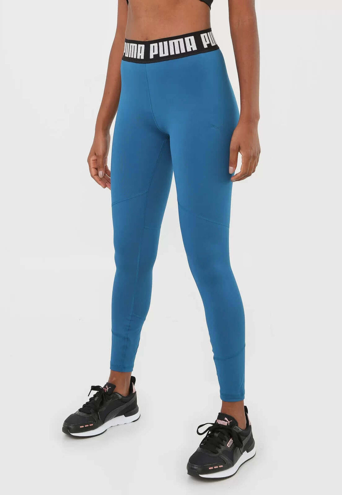 Calça Legging Train Favorite Elastic Puma - Azul Outlet