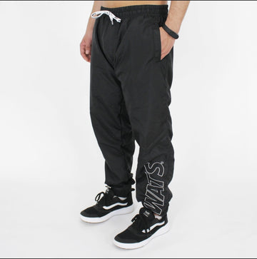 Calça Jogger Wats Skate Nylon Outline - Preta