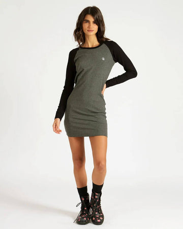 Vestido Volcom Lived In Lounge Preto Outlet