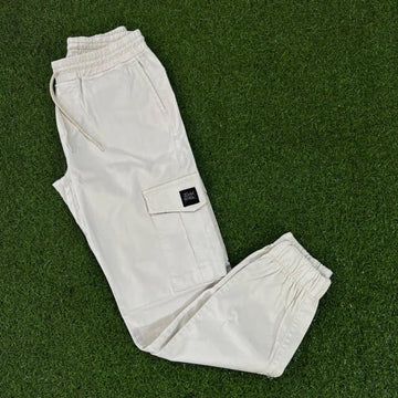 Calça Jogger Cargo John Roger - Off White