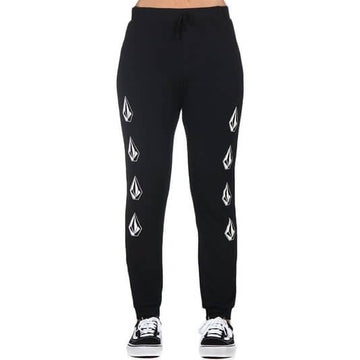 Calça Volcom Deadly Stone Feminina Malha - Preto Outlet