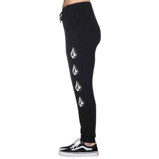 Calça Volcom Deadly Stone Feminina Malha - Preto Outlet