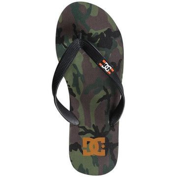 Chinelo Dc Shoes Spray Graffik Camuflado/Verde