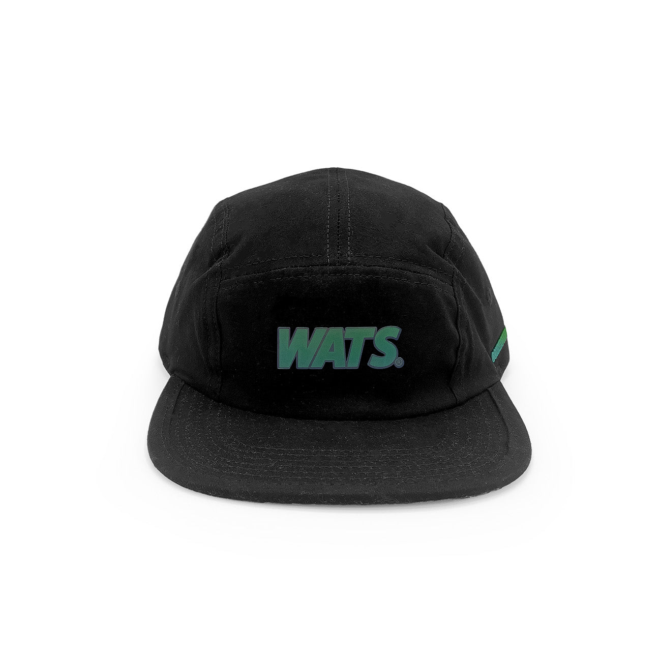 Boné Five Panel Holográfico Preto- Wats Company