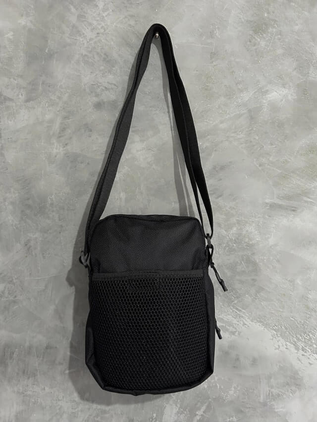 Shoulder Bag Viaggio Preto Refletivo Unissex - Hocks Skate