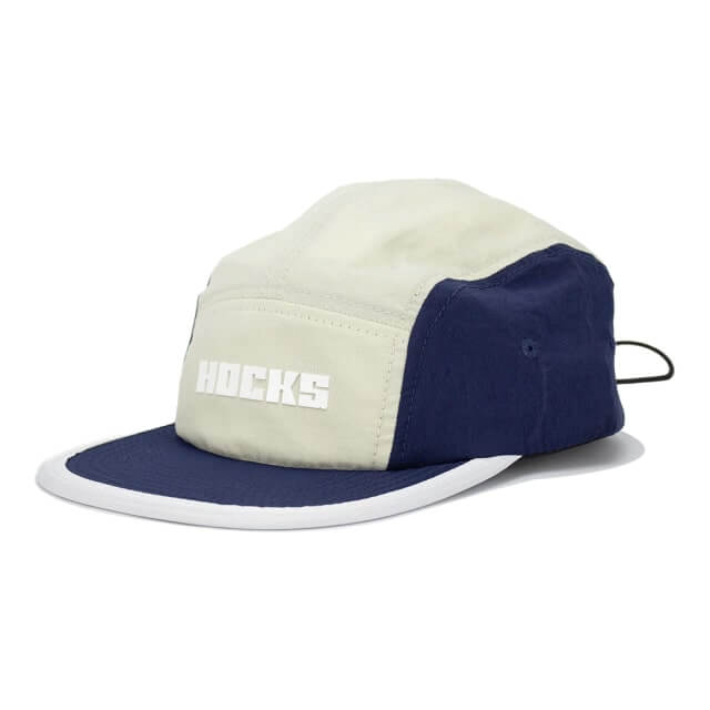 Boné Five Panel Hocks Skate Ank - Azul/Off White