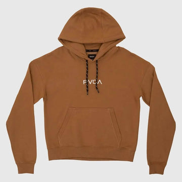 Moletom Fechado Sport Rvca Marrom Outlet